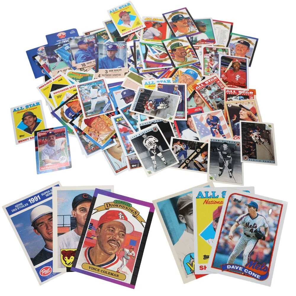 Donruss Topps Score Cards 75+ Baseball & Hockey MLB NHL 70s/80s/90s Collectable